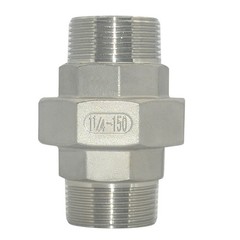1.25″ inch NPT male thread Union split Coupling Pipe Fitting stainless steel 304