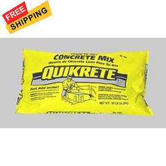 Quikrete Concrete Mix Bag 10 Lbs. Small, gray