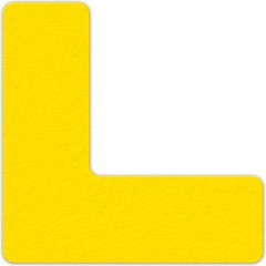Floor Marking Tape Yellow L Shape 25/Pkg. LM110Y Top Tape And Label Inc. LM110Y