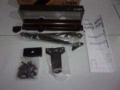 LYNN HARDWARE Heavy Duty Commercial Door Closer, DC8016-BC-DA-Duro Bronze