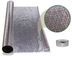 1000 sqft Diamond Radiant Barrier Attic Foil Reflective Insulation 4×250 w/ tape