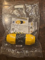 HOME-FLEX 18-429-012 1-1/4″ IPS SDR 11 Yellow Poly Gas Pipe Underground Coupler