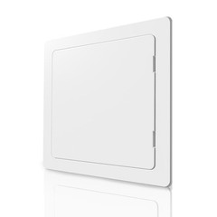Access Panel for Drywall – 8×8 inch – Wall Hole Cover – 8 x 8, White