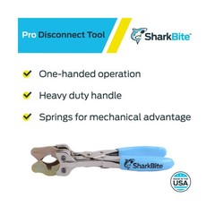SharkBite 3/8 Inch to 1 Inch Pro Push to Connect Disconnect Too… FAST USA SHIP
