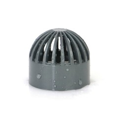 PVC Metric Plumbing Fittings Pipe For Aquarium Fish Tank Pond Solvent Weld Grey