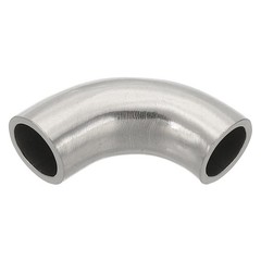PATIKIL 3pcs 90 Degree Mandrel Bend Elbow, 1/2 Inch(12.7mm) OD 12.7mm, Silver