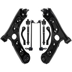 Ctl Arm Ball Jt Sway Bar Tie Rod End Susp Kit Hyundai Sonata 15 Kia Optima 16-19