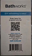 Bathworks Tub And Tile Chip Repair Kit 4 oz Bathtubs, Sinks, Tiles WHITE 2-Packs