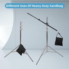 4 Packs Sandbags, Heavy Duty Sand Bags with 8 PE Bags, Sand Bags with Buckle …