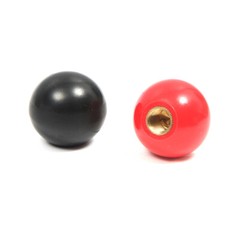 Ball Handle Plastic Knobs Dia 16mm 20mm~50mm Thread M4 M5 M6 M8 M10 M12 M16