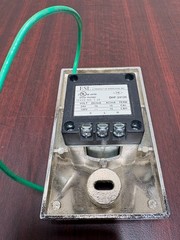 ESL DHF-24120 Electromagnetic Door Holder Flush Mount 24-120V MISSING PLATE
