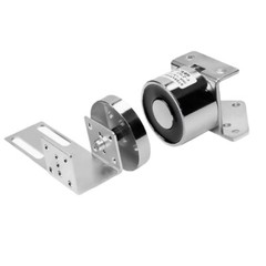 4 sets 130LB/60KG Holding Force Electromagnetic Door Holder Single Door DC 12V