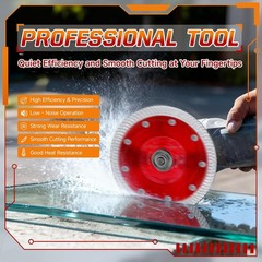 10Pcs Diamond Saw Blade 4.5in for Angle Grinder Tile
