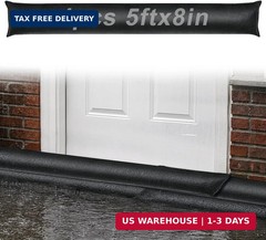 4pcs 5ftx8in Water Activated Flood Barriers for Home | Sandless Sand Bag