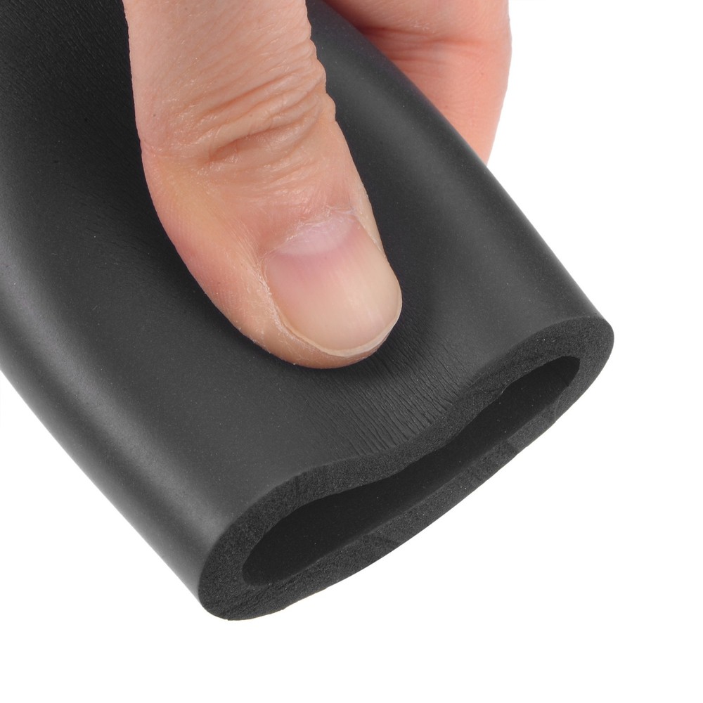 30mm ID 40mm OD Foam Pipe 1m Length , Pipe Insulation Black
