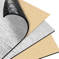 Self-Adhesive Heat Shield Sound Deadener Floor Deadening Mat 12sheets 12”x20”
