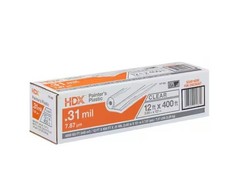 High Density Painters Plastic Sheeting HDX 12 ft. W x 400 ft. L 0.31 mil