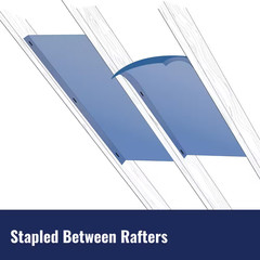 16 In. X 100 Ft. Double Reflective Insulation Radiant Barrier Free Shipping New