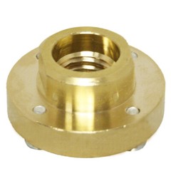 Brass 4 Hole Flush Mount Adapter