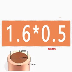 T2 Copper Tube Pipes Tubing Coil Plumbing Water Gas Air Conditioning OD 1.6-25mm