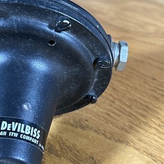 Devilbiss Air Regulator Model HAR-501 Industrial Paint Gun Air Pressure 250 psi