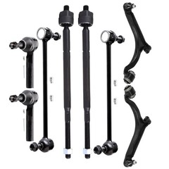 8PCS Front Control Arm Ball Joint Sway Bar End Link Tie Rod End 04-08 Pacifica