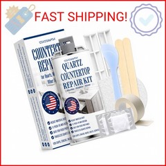 White Quartz Countertop Repair Kit – Quartz, Marble, Acrylic, Porcelain Countert