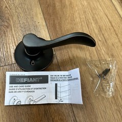 Defiant LYEX704B-R Naples Aged Bronze Right-Hand Dummy Door Lever New In Box