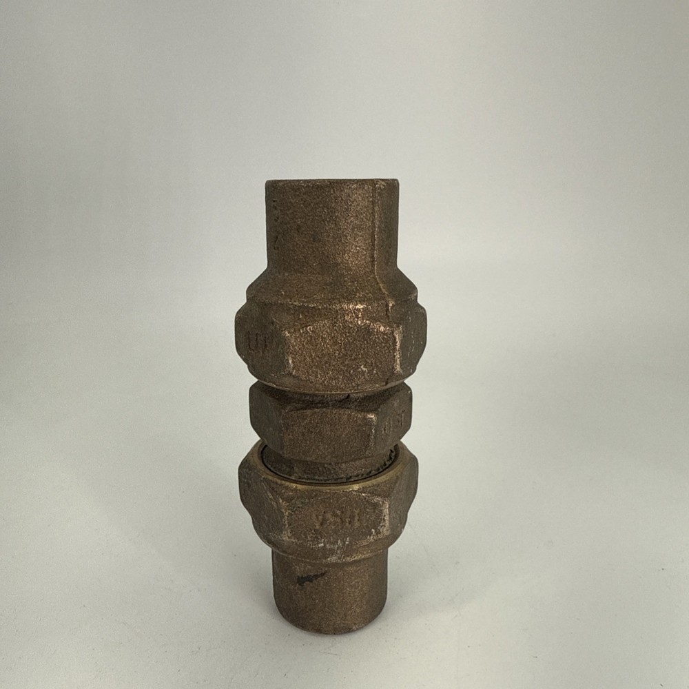 3/4″ LEE Straight Coupling IP Threaded Copper Flare Nut H-15402N Lead Free 1