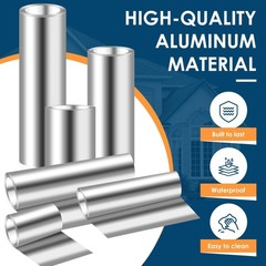 Aluminum Roll Flashing, 40” x 50′ Metal Roofing for Roof and x