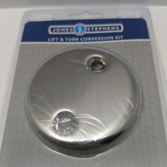 JONES STEPHENS Bath Tub Drain Conversion Kit in Brushed Nickel B5155BN