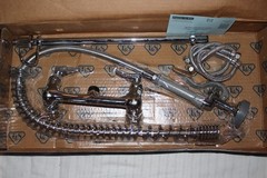 T & S B-0133-CC Easyinstall Pre-Rinse Spring Action Wall Mount 8″ Centers Faucet