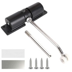 Automatic Door Closer Zinc Alloy Safety Spring Door Closer Adjustable 30 kg