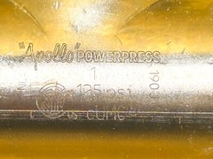 APOLLO PWR7481672 POWERPRESS 1″ x 1″ x 1″ CARBON STEEL GAS TEE PRESS FITTING