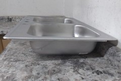 Elkay GE233214 14 In Bowl Length 5-1/4 In Bowl Depth 2 Bowl Drop-In Sink