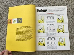 1970s Otis material handling, lift truck buyers guide.