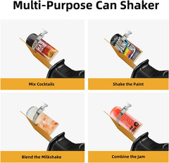 Paint Shaker for Reciprocating Saws, Spray Can Paint Mixer Fits 2″ to 4″ Cans Pa
