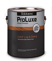Wood Finish Cetol Log and Siding Transparent Satin Dark Oak Oil-Based 1 gal Dark