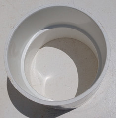 Open Box New Charlotte Pipe 8 Inch PVC Coupling Hub x Hub 8″