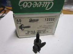 AUVECO 12232 M5-0.8 X 20MM HEX HD SEMS THRD CUTTING SCREW QTY 50
