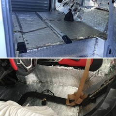 Self-adhesive Fireproof Sound Deadener Heat Insulation Mat For Car Hood Engine