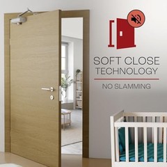 PrimeWare DC-300 Automatic Adjustable Door Closers for Home | Soft Close, No …