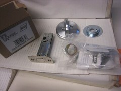 SATIN CHROME SCHLAGE B80 626 ONE-SIDED DEADBOLT SINGLE TURN DOOR LOCK