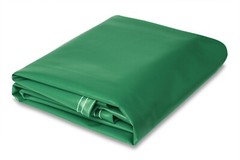 Chicago Canvas & Supply 18 oz Waterproof Vinyl Tarp (10 feet x 12 feet)