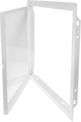 16″ X 12″ Inch Steel Access Panel (15.6X11.8) for Indoor Use – Opening Flap Cove