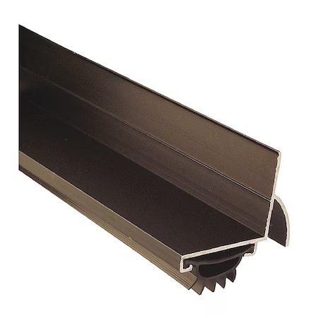 Pemko 210Dv36 Door Shoe, Vinyl Insert, 1-1/4″ W, 36″ L