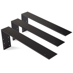 3 Pack Countertop Support Bracket 16″x6″x2.5″, Premium Heavy Duty Solid Steel…