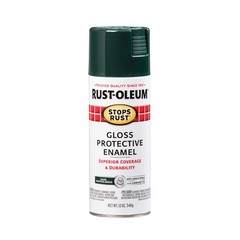 Rust-Oleum 7733830 Stops Rust 12 Ounce (Pack of 1), Gloss Dark Hunter Green