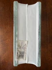 UberHaus Select Ice Shadow GLASS BLOCK Model 78665013 7.5 in x 7.5 in x 3.25 in
