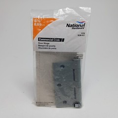 3.5″ Commercial Grade Door Hinge Steel/Prime Coated National Hardware N236-017